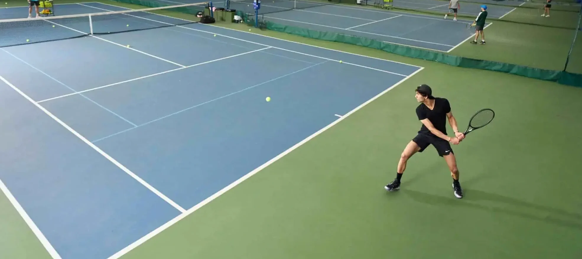 Backhand shot